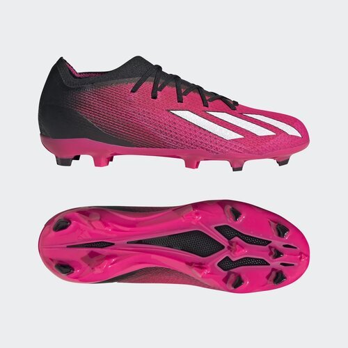 Бутсы adidas, футбольные, размер 4.5 UK, розовый
