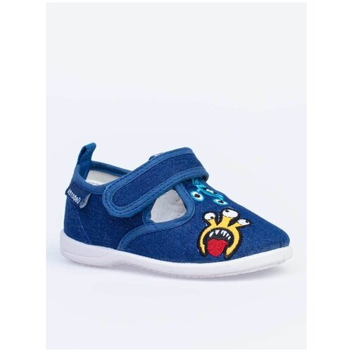 Текстильная обувь для мальчиков котофей 131157-11 размер 25 цвет светло-синий